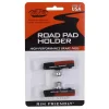 Kool Stop Brakes|Dura2 Road Brake Pads (Black) (1 Pair) (Dual Compound) (For Shimano/SRAM)