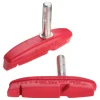 Kool Stop Brakes|Eagle Claw II Brake Pads (Red) (1 Pair) (Smooth Post)