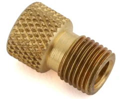 Kool Stop Tire & Tube Accessories|Tools|Presta to Schrader Valve Adapter (Brass) (1)