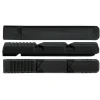 Kool Stop Brakes|V Type 2 Brake Pad Inserts (Black/Red) (1 Pair) (Black Compound)