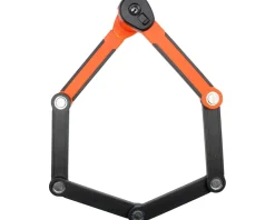 Kryptonite Bike Locks|Evolution 790 Folding Lock (Orange/Black) (90cm x 5.4mm)