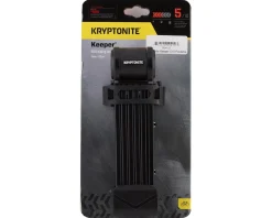 Kryptonite Bike Locks|Keeper 510 Foldable Lock (Black) (100cm) (3mm)