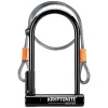 Kryptonite Holiday Shopping|Bike Locks|Keeper Standard U-Lock w/ 4' Flex Cable (8 x 4")
