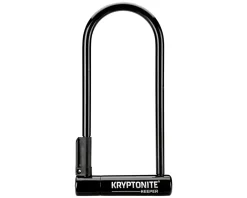 Kryptonite Bike Locks|Keeper U-Lock Keyed (Black) (4 x 10")