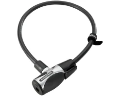 Kryptonite Bike Locks|KryptoFlex 1265 Cable Lock w/ Key (Black) (2.12' x 12mm)