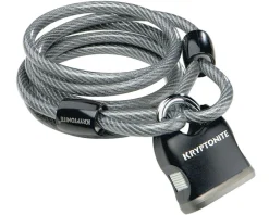 Kryptonite Bike Locks|KryptoFlex Cable Lock w/ Key (6' x 8mm)