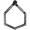 Kryptonite Bike Locks|KryptoLok 685 Foldable Lock (Black) (85cm x 5mm)