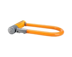 Kryptonite Holiday Shopping|Bike Locks|KryptoLok Mini-7 U-Lock (Orange) (3.25 x 7")