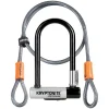 Kryptonite Bike Locks|KryptoLok Mini-7 U-Lock with 4' Flex Cable and Bracket
