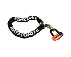Kryptonite Holiday Shopping|Bike Locks|New York Cinch Chain 1213 and Evolution Disc Lock (130cm/4.25')