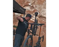 Kuat Vehicle Bike Racks|NV 2.0 Platform Hitch Rack (Grey/Orange) (2 Bikes) (1.25