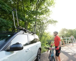 Kuat Vehicle Bike Racks|Piston SR Roof Mount Upright Bike Carrier (Black)