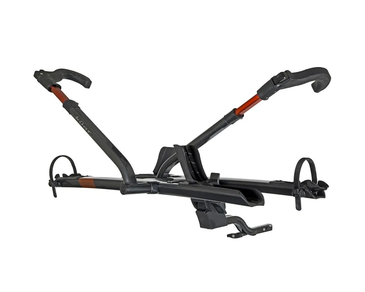 Kuat Vehicle Bike Racks|Sherpa 2.0 Platform Hitch Rack (Grey/Orange) (2 Bikes) (1.25" Receiver)