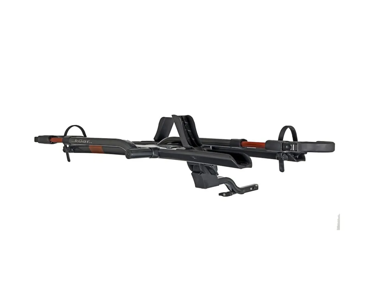 Kuat Vehicle Bike Racks|Sherpa 2.0 Platform Hitch Rack (Grey/Orange) (2 Bikes) (1.25" Receiver)