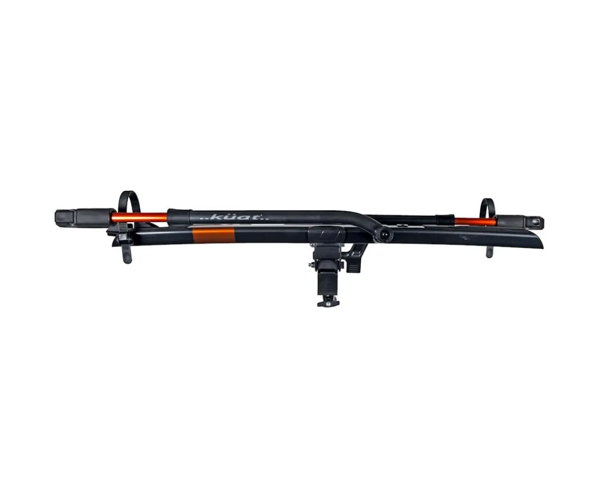 Kuat Vehicle Bike Racks|Sherpa 2.0 Platform Hitch Rack (Grey/Orange) (2 Bikes) (1.25" Receiver)
