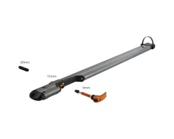 Kuat Vehicle Bike Racks|Trio Fork Mount Bike Carrier (Metallic Grey)