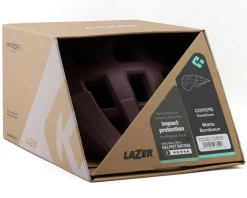 Lazer Helmets|Helmets|Coyote KinetiCore Trail Helmet (Matte Bordeaux) (L)