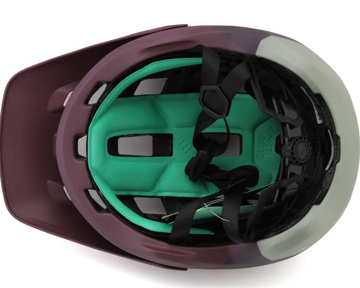 Lazer Helmets|Helmets|Coyote KinetiCore Trail Helmet (Matte Bordeaux) (L)