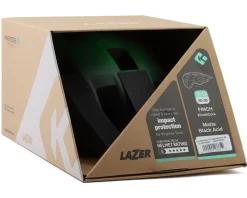 Lazer Helmets|Youth & Kids|Finch KinetiCore Youth Helmet (Matte Black Acid) (Universal Youth)