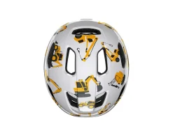Lazer Helmets|Youth & Kids|Pnut KinetiCore 2.0 Toddler Helmet (Diggers) (Universal Toddler)