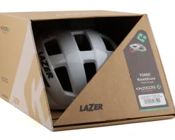 Lazer Helmets|Helmets|Tonic KinetiCore Helmet (Matte White/Flash Orange) (L)