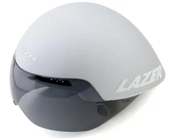 Lazer Helmets|Holiday Shopping|Volante KinetiCore TT/Tri Helmet (White/Silver) (S)
