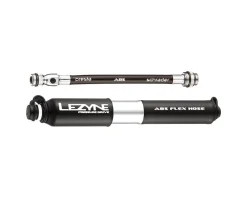 Lezyne Pumps & Co2|Pumps & Co2|ABS Pressure Drive Mini Frame Pump (Black/Polished Silver) (S)