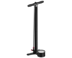 Lezyne Pumps & Co2|Pumps & Co2|Alloy Floor Drive Pump (Satin Black) (ABS-1 Pro Chuck) (Presta/Schrader Valve Compatible)