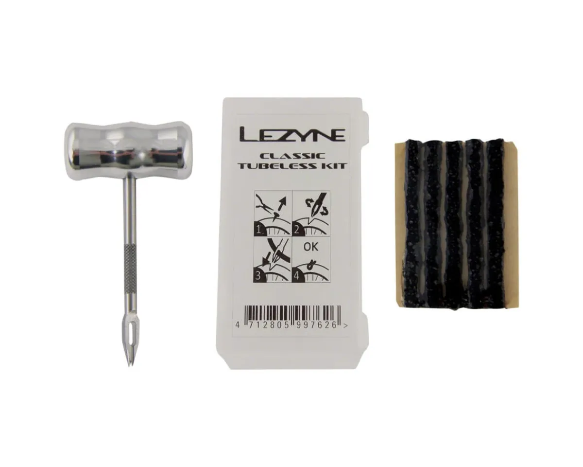 Lezyne Tubeless Tire Tools|Tubeless Accessories|Classic Tubeless Patch Kit