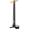 Lezyne Pumps & Co2|Pumps & Co2|Clik Steel HV Floor Drive Pump (Flat Black)