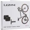 Lezyne Vehicle Bike Racks|CNC Alloy Wall Hook (Black) (1 Bike)