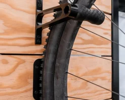 Lezyne Vehicle Bike Racks|CNC Alloy Wall Hook (Black) (1 Bike)