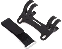 Lezyne Pumps & Co2|Pumps & Co2|Composite Matrix Bracket Mount w/ Straps (Black) (For All HP Pumps)