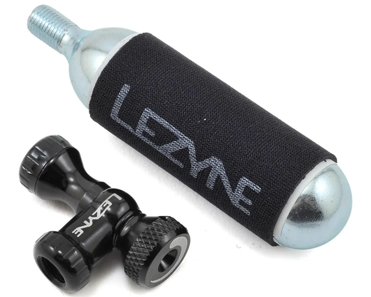 Lezyne Pumps & Co2|Holiday Shopping|Control Drive CO2 Inflator (Black) (w/ 25g Cartridge)