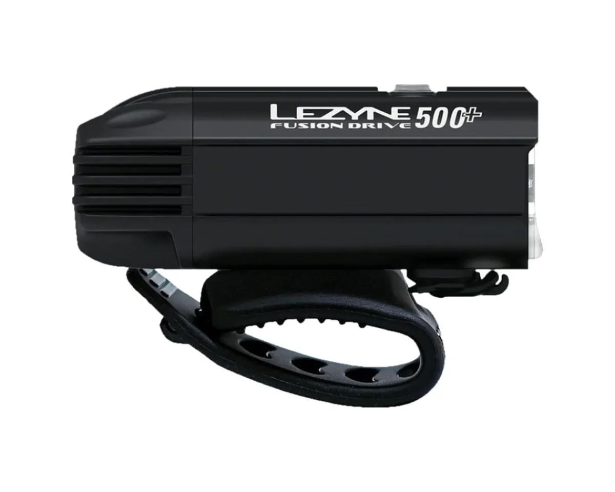 Lezyne Bike Lights|Fusion Drive 500+ Headlight (Black) (500 Lumens)