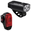 Lezyne Bike Lights|Fusion Drive Pro 600+ / KTV Drive Pro+ Headlight & Tail Light Set (Black) (600/150 Lumens)