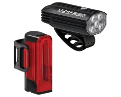 Lezyne Bike Lights|Fusiondrive Pro 600/Strip Drive 300+ Headlight/Tail Light Set