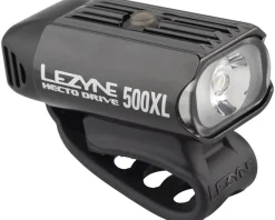 Lezyne Bike Lights|Hecto Drive 500XL Headlight (Gloss Black) (500 Lumens)