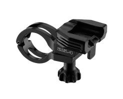 Lezyne Mounts & Handlebar Accessories|Bike Lights|LED Headlight Handlebar Mount (Black) (For Mega Drive, Deca Drive, & XL LED Headlights)