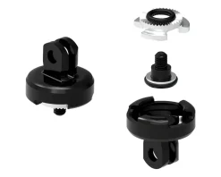 Lezyne Mounts & Handlebar Accessories|Bike Lights|LED QPro Mount (Black) (Aluminum)