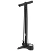 Lezyne Pumps & Co2|Pumps & Co2|Macro HP Floor Drive Floor Pump (Flat Black) (Dual Valve Pump Head) (Presta/Schrader Valve Compatible)