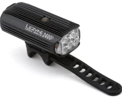 Lezyne Bike Lights|Mega Drive 2400+ Front Headlight (Black) (2400 Lumens)
