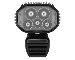 Lezyne Bike Lights|Mega Drive 2400+ Headlight W/ Loaded Kit (Black) (2400 Lumens)
