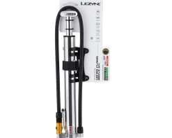 Lezyne Pumps & Co2|Pumps & Co2|Micro Floor Drive HV Pump (Silver) (High Volume)