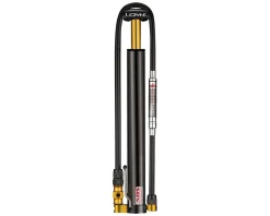 Lezyne Pumps & Co2|Pumps & Co2|Micro Floor Drive HV Pump w/ Gauge (Black) (High Volume)