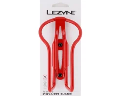 Lezyne Bottle Cages & Mounts|Power Water Bottle Cage (Gloss Red) (Aluminum)