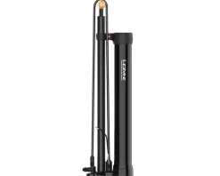 Lezyne Tubeless Tire Tools|Tubeless Accessories|Pressure Over Drive Floor Pump (Black) (Analog Gauge)