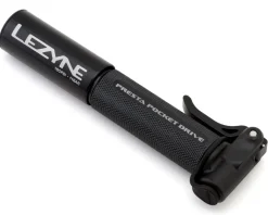 Lezyne Pumps & Co2|Pumps & Co2|Presta Pocket Drive Mini Hand Pump (Black)