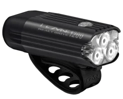 Lezyne Bike Lights|React Drive Headlight (Matte Black) (1200 Lumens)