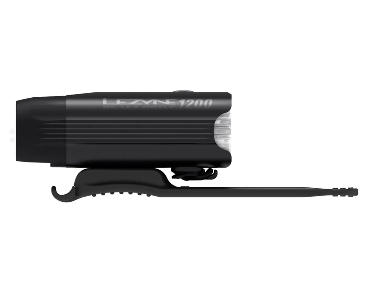 Lezyne Bike Lights|React Drive Headlight (Matte Black) (1200 Lumens)
